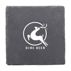 SS-COAST-1 | Square Slate Coaster (1 Color Imprint)