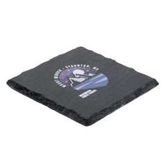 SS-COAST-1 | Square Slate Coaster (1 Color Imprint)