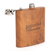 SS6-2 | 6 oz. Lazio Stainless Steel Hip Flask (2 Color Imprint)