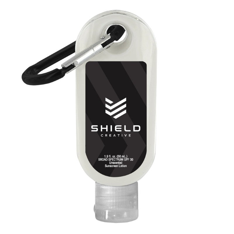 SSCR19 | 1.9 oz. SPF 30 Sunscreen with Carabiner Hook