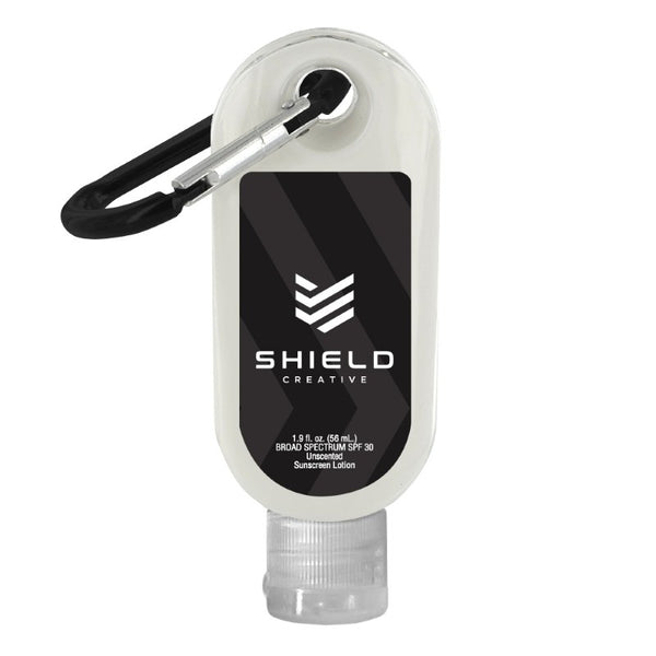 SSCR19 | 1.9 oz. SPF 30 Sunscreen with Carabiner Hook
