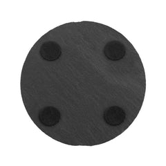 SSR-COAST-1 | Valentia Round Slate Coaster (1 Color Imprint)