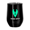 ST12-2 | 12 oz. Divvy Stainless Steel Stemless Wine Glass (2 Color Imprint)
