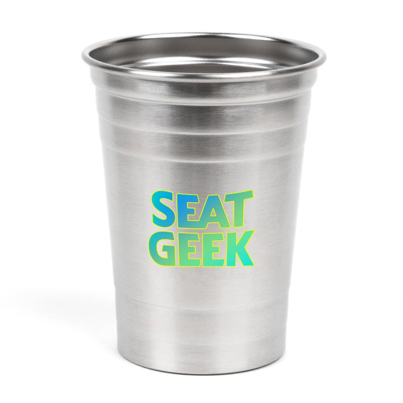STBC-F | 16 oz. Hop Stainless Steel Beer Cup (Full Color Imprint)