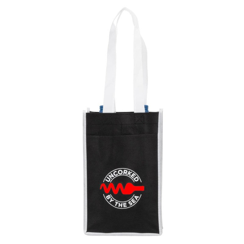 T-BAC-2 | Bacchus Non-Woven Wine Bag (2 Color Imprint)