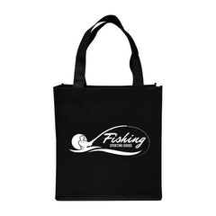 T-CLIP-1 | Clipper Non-Woven Grocery Tote Bag (1 Color Imprint)