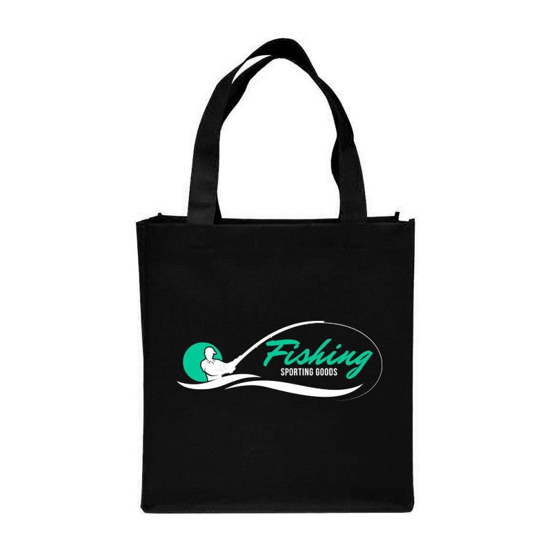 T-CLIP-2 | Clipper Non-Woven Grocery Tote Bag (2 Color Imprint)