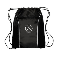 T-COLF-1 | Color Flash Drawstring Backpack (1 Color Imprint)