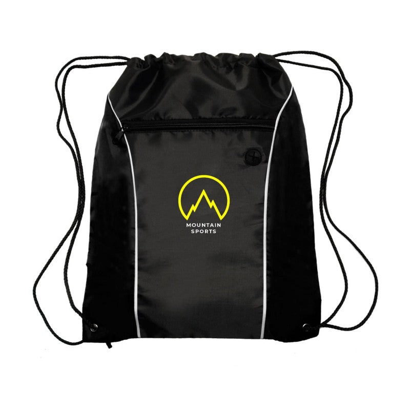 T-COLF-2 | Color Flash Drawstring Backpack (2 Color Imprint)