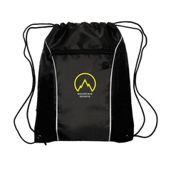T-COLF-2 | Color Flash Drawstring Backpack (2 Color Imprint)