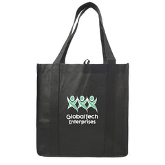 T-ECOMH-2 | Petite Eco Market Hopper Non Woven Tote (2 Color Imprint)