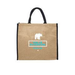 T-ECOVJ-2 | Eco Valley Jute Tote Bag (2 Color Imprint)
