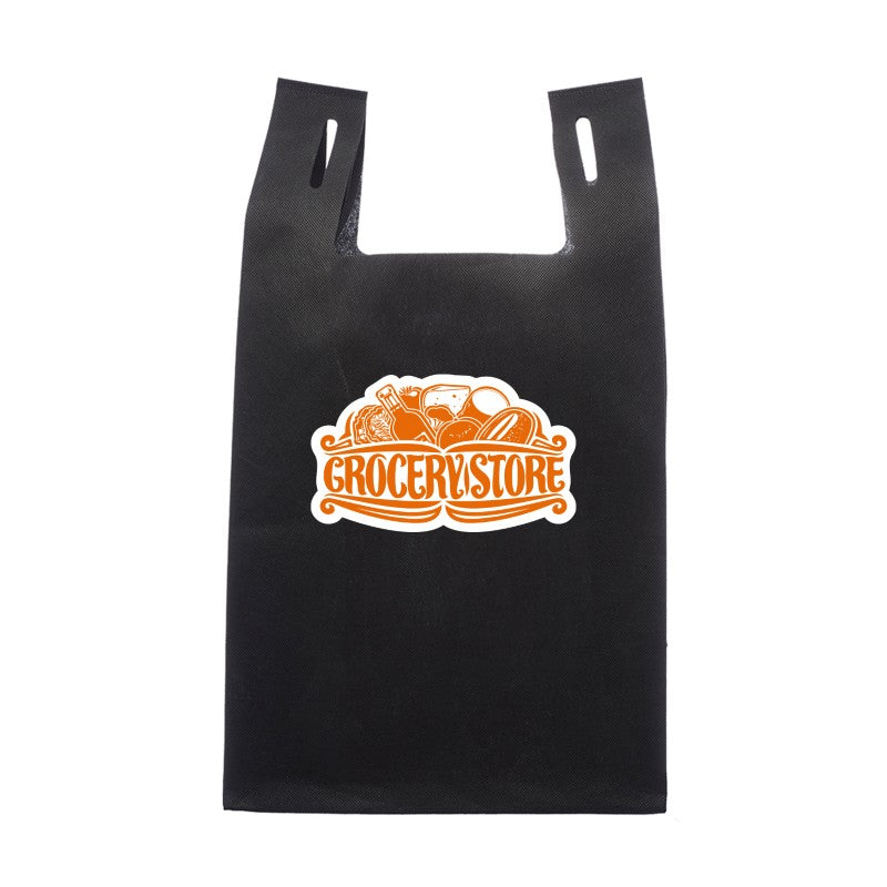 T-EZSB-2 | EZ-Hang Reusable Shopper Bag (2 Color Imprint)