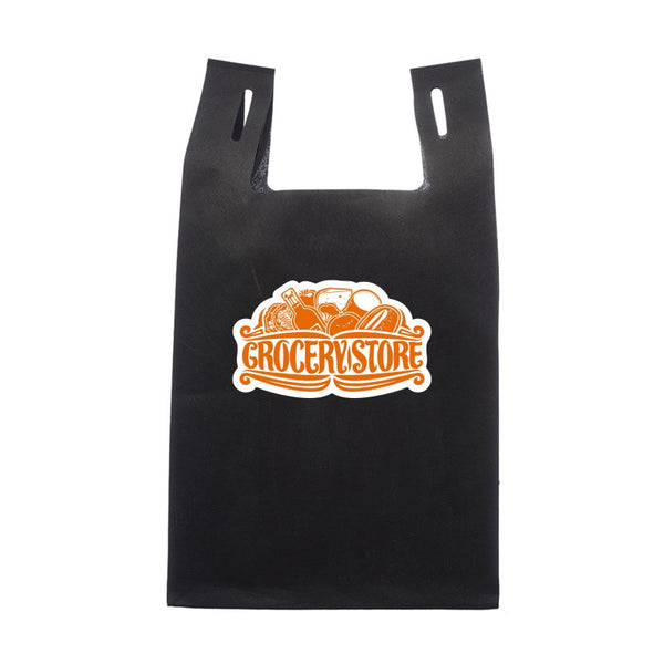 T-EZSB-2 | EZ-Hang Reusable Shopper Bag (2 Color Imprint)