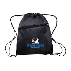 T-GLO-2 | Globe Trotter Drawstring Backpack (2 Color Imprint)