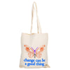 T-NATL-1 | Nature Lover Natural Cotton Fiber Tote Bag (1 Color Imprint)