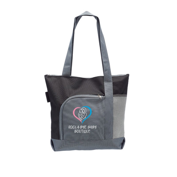 T-PIO-F | Pioneer Two-Tone Tote Bag (Full Color Imprint)