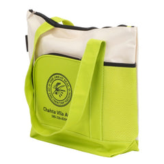 T-PIO-F | Pioneer Two-Tone Tote Bag (Full Color Imprint)