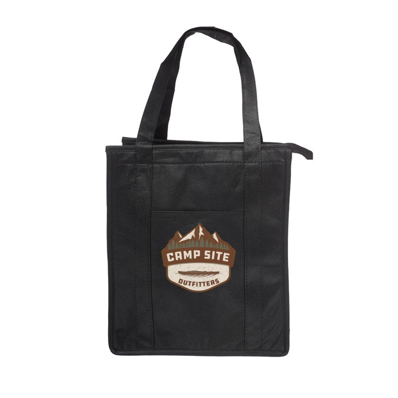 T-STAC-F | Stay Cool Non-Woven Insulated Tote Bag (Full Color Imprint)