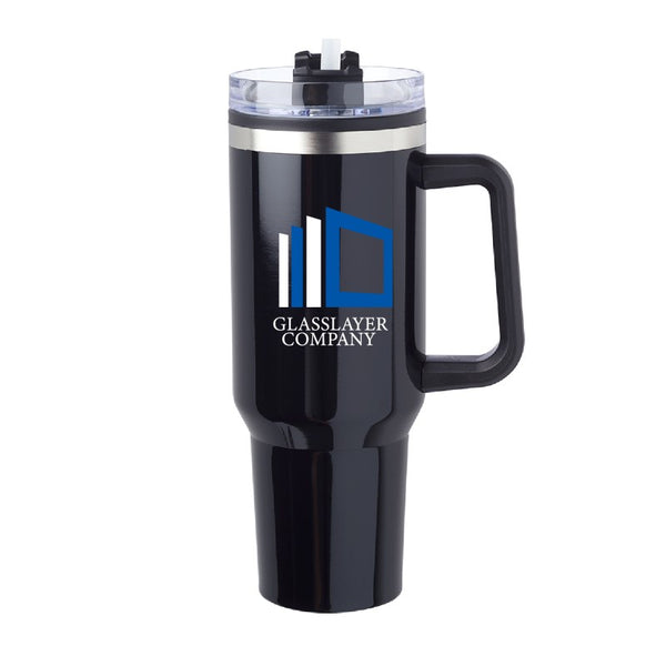 TM40-2 | 40 oz. Victor Travel Mug (2 Color Imprint)