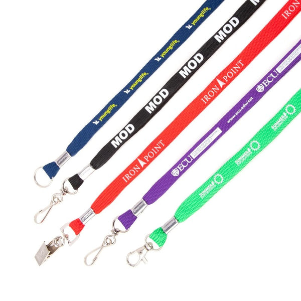 TPL-12 | 1/2" Tube Polyester Lanyard