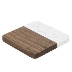 WSSQ-COAST | Acacia and Slate Square Coaster